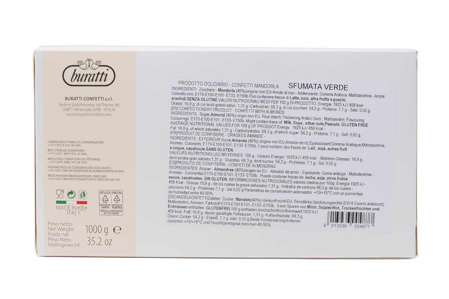 Klassische Mandeln mit Frühlingszwiebeln, 1 Stück