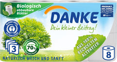 Hârtie igienică Thank you 56 bucăți, role 7X8, 3 straturi