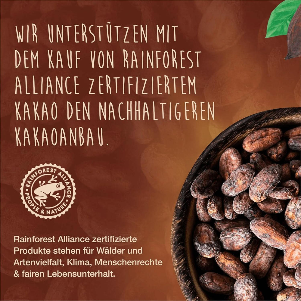 Caotina, pudră de cacao pentru ciocolată caldă cu ciocolată albă elvețiană - cea mai fină cacao durabilă și certificată (6 X 500grame) Cacao si Ciocolata Calda Naty Shop