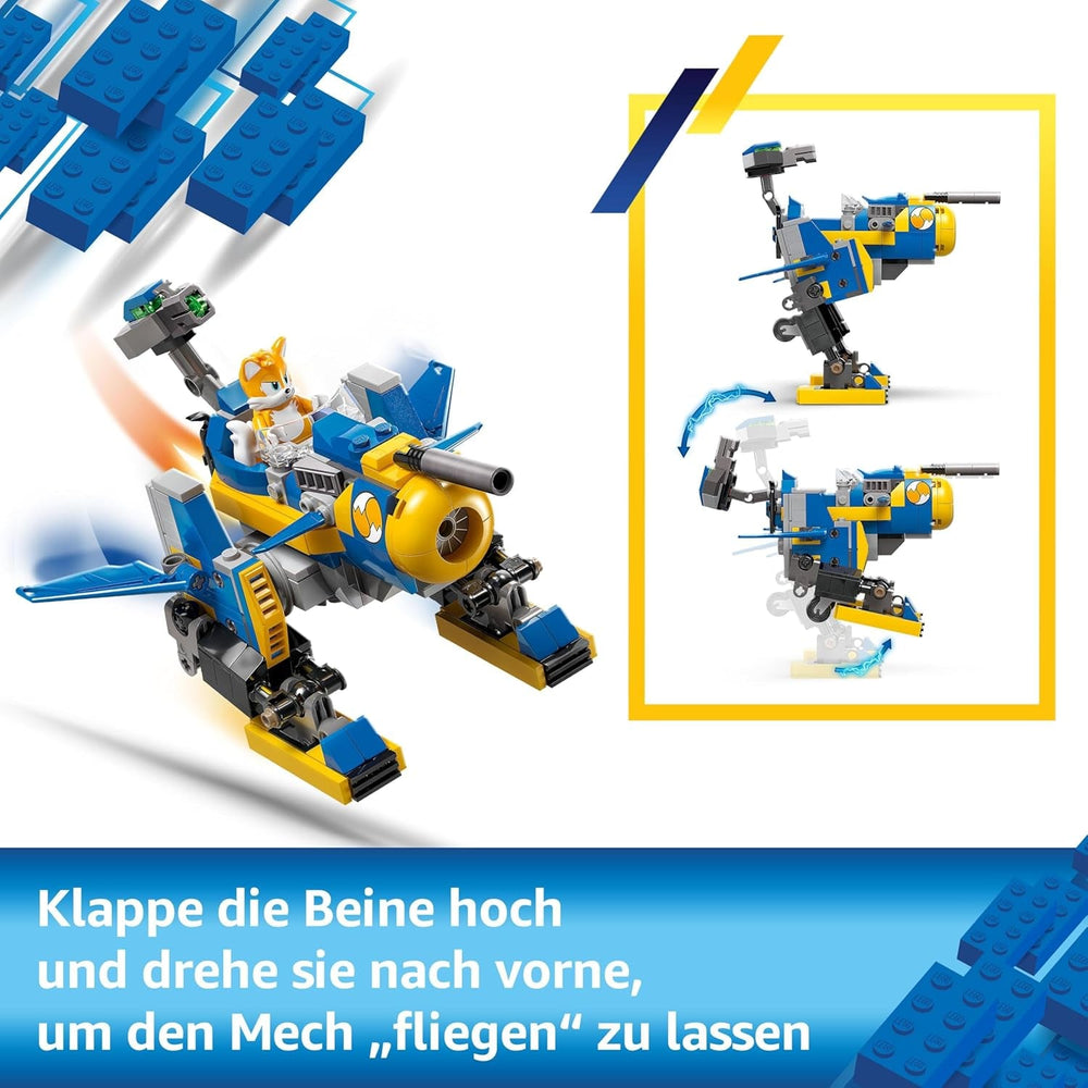 LEGO Sonic the Hedgehog Cyclone Vs. Metal Sonic – Mechs-Sammelspielzeug mit 2 Videospiel-Minifiguren – Geschenkidee für Jungen und Mädchen ab 8 Jahren und Teenager-Spielefans 77002 Bausätze Besuchen Sie den LEGO-Store