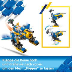LEGO Sonic the Hedgehog Cyclone Vs. Metal Sonic – Mechs-Sammelspielzeug mit 2 Videospiel-Minifiguren – Geschenkidee für Jungen und Mädchen ab 8 Jahren und Teenager-Spielefans 77002 Bausätze Besuchen Sie den LEGO-Store