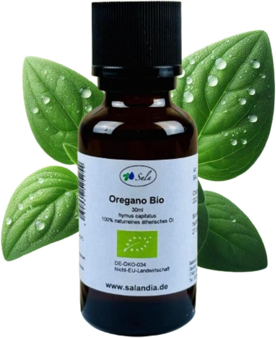 Oreganoöl Aroma Ätherisches Oreganoöl BIO – Zum Verzehr – 100 % natürlich 30 ml Arome Naty Shop