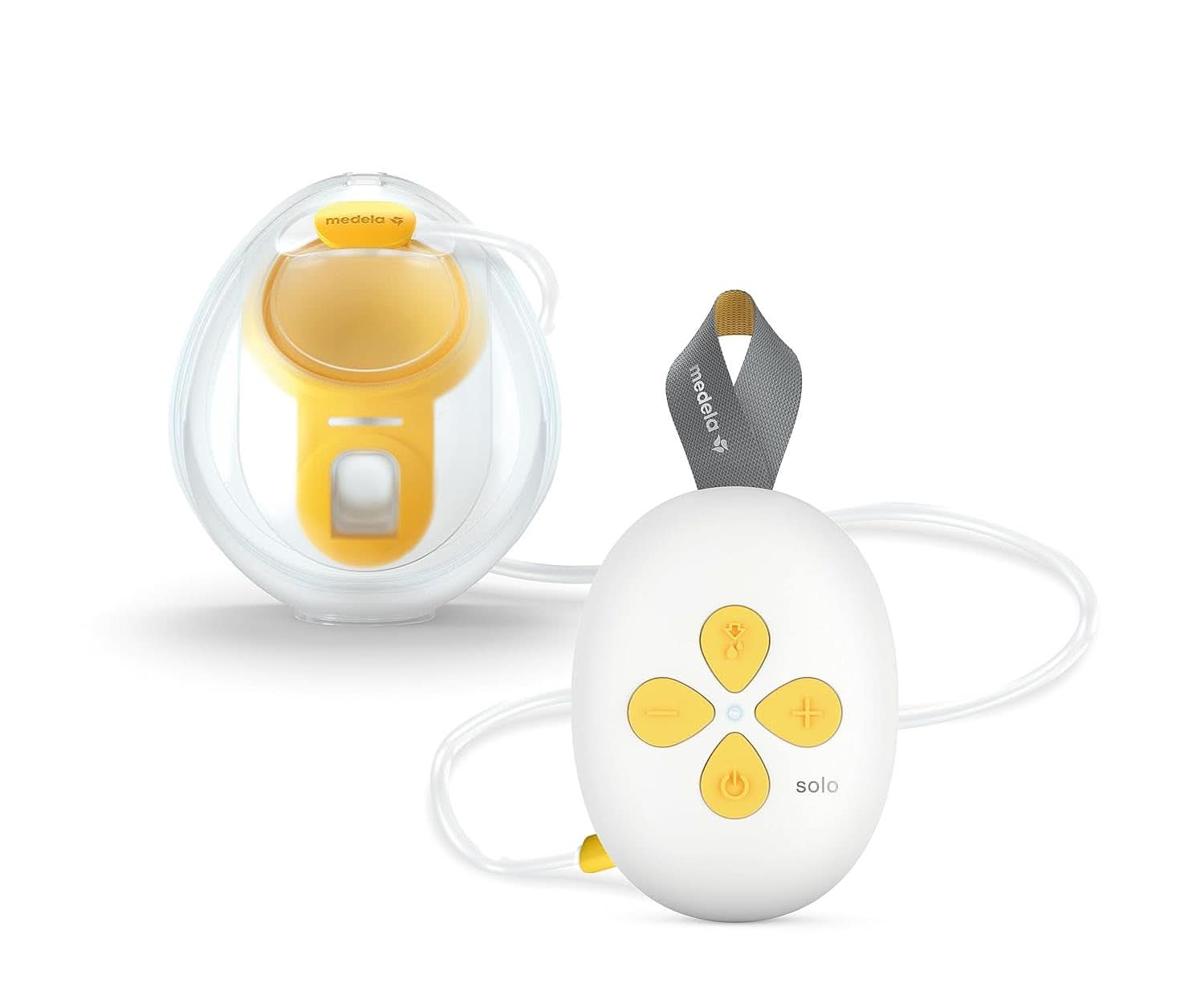 Medela Solo Freisprech-Milchpumpe | Kompakte und intuitive elektrische Milchpumpe zum einseitigen Abpumpen. Zubehör Essen und Stillen Bebe Naty Shop Solo Hands-Free
