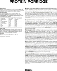 Komplette Protein-Haferflocken, proteinreiche Haferflocken, Molke, ballaststoffreich, Proteinbrei, Apfel-Zimt, 2,5 kg