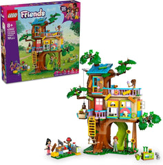 LEGO Friends Baumhaus Bau- und Spielset für Rollenspiele, Spielzeughaus für 8-jährige Mädchen, Set mit 4 Charakter-Minifiguren und 2 Tierfiguren, Geschenkidee für Kinder 42652 Bausets Besuchen Sie den LEGO-Store Standardtitel