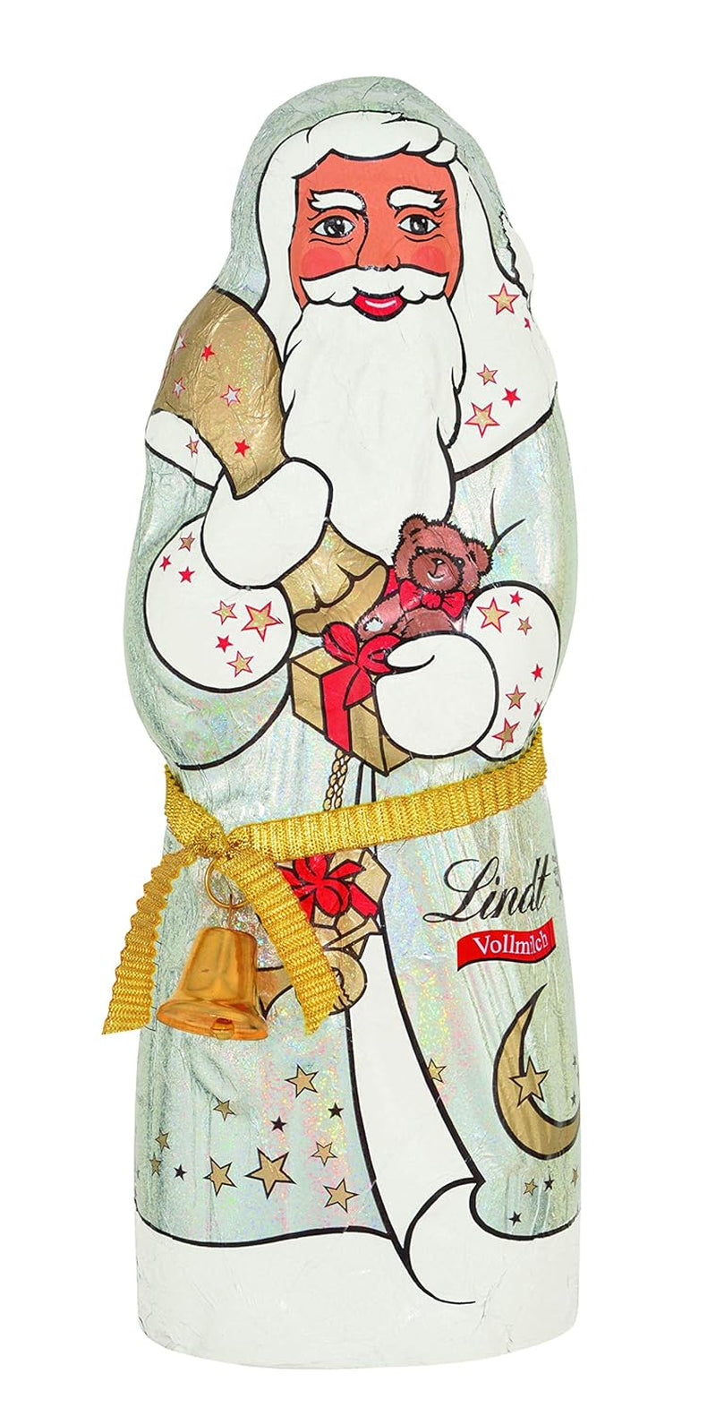 Lindt Santa Glamour, Milchschokolade, neues Design, 1 Packung (18 x 125 g)