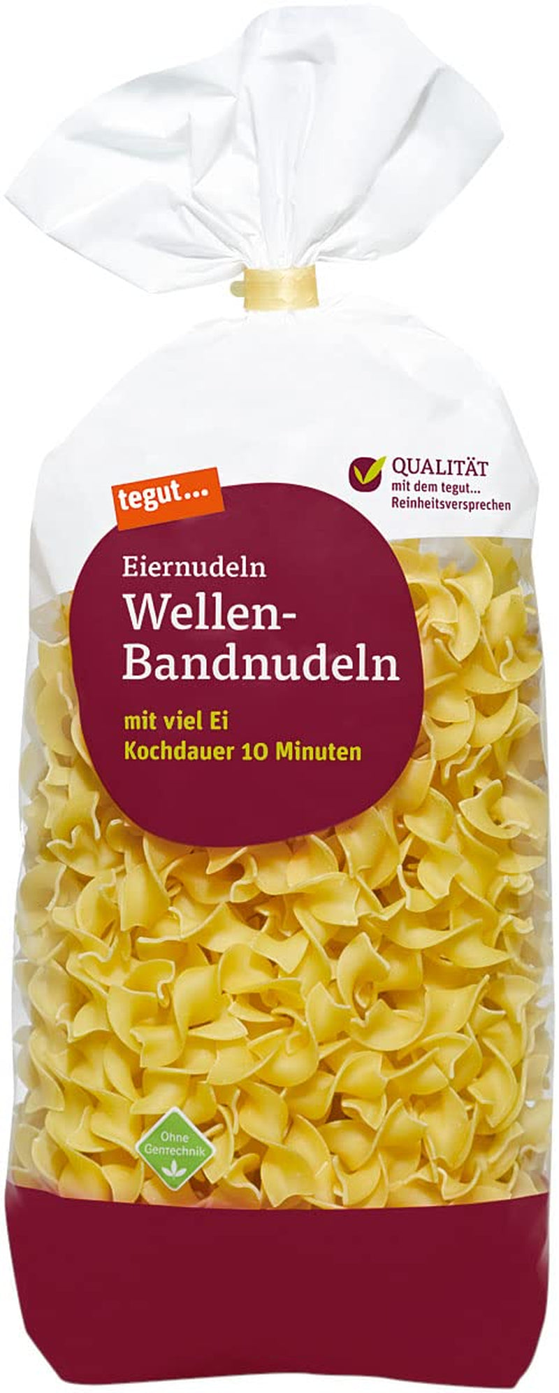 tegut... Eiernudeln Waves - Bandnudeln, 1 x 500 g