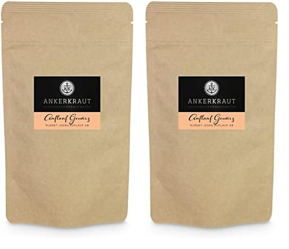 Ankerkraut Auflauf, für Gemüse-, Kartoffel- und Nudelauflauf, Gewürzsalz mit Pfeffer, Parsilie, Knoblauch, Karotte, 90 g im Korkenglas