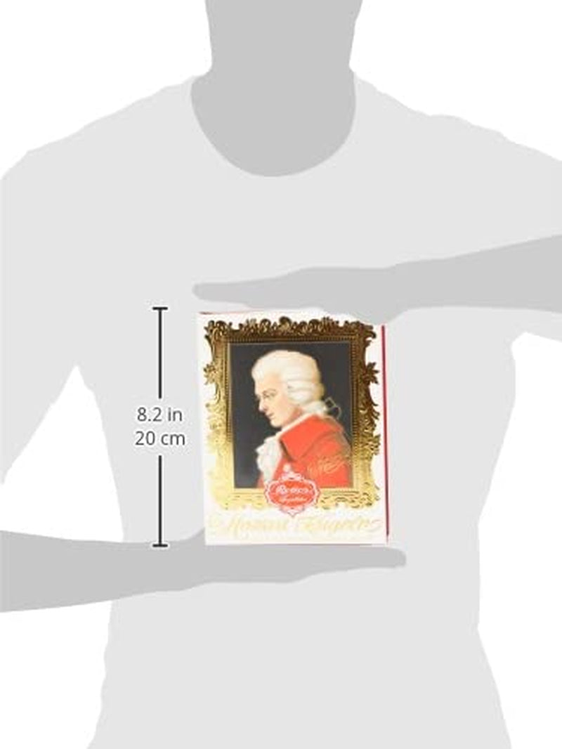Mozart Barock – Authentische Mozart-Marzipan-Nougat-Kugeln aus dunkler Schokolade, 12 Stück, 1 x 240 g (5 Stück)