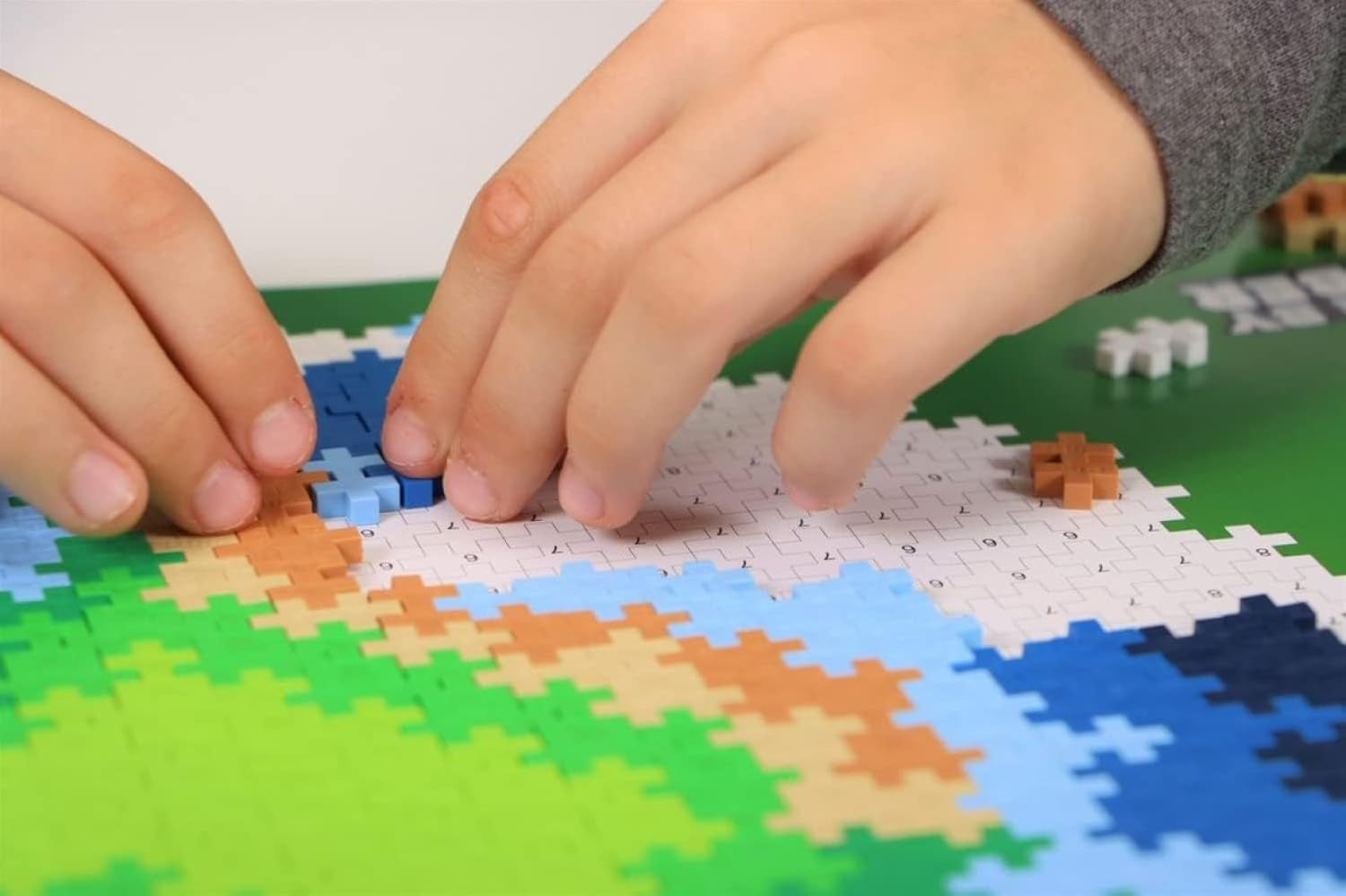 PLUS PLUS Earth Block Puzzle 800 Stück(e) Globus, Erde