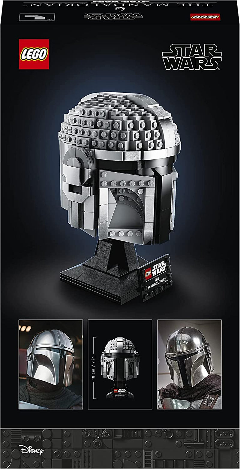 LEGO Star Wars Mandalorianer-Helmmodell, Raumdekorationskollektion und ein wunderbares Geschenk für Erwachsene, Bausatz, Männer, Frauen, Mutter, Vater, Sammlungsgeschenkidee 75328 Bausätze Besuchen Sie den LEGO-Store