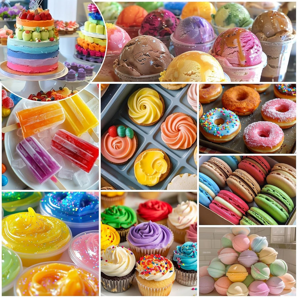 Colorant alimentar - 30 ml colorant alimentar lichid foarte concentrat, colorant alimentar pentru decorarea torturilor, meșteșuguri, aerografare, săpunuri DIY (Violetă de struguri)