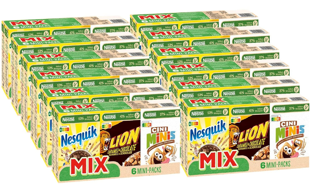 Nestlé Mix Müsli-Minipäckchen, 6 Stück, 1 Päckchen (1x200g bis 4x30g, 2x40g)