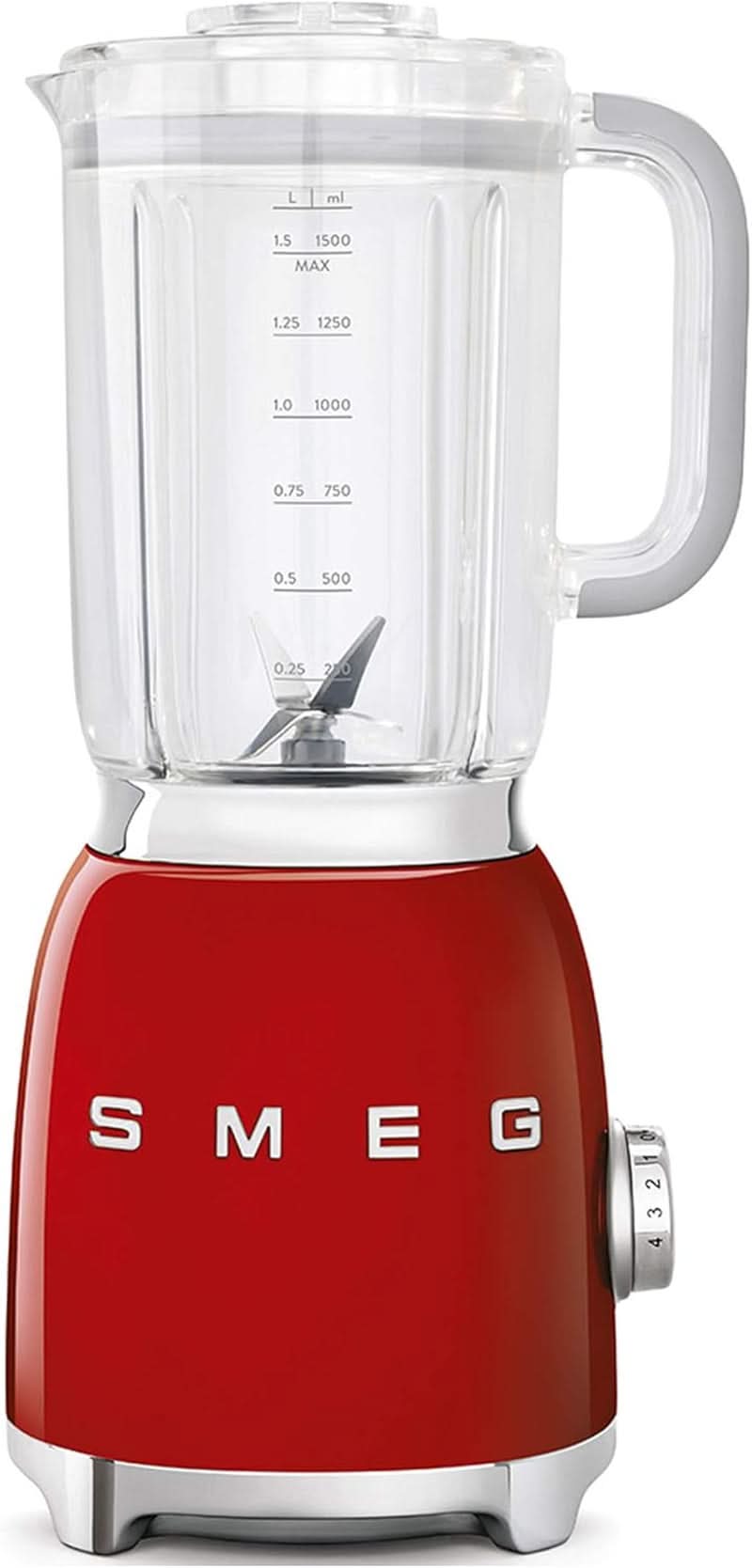 Smeg BLF01RDEU Mixer, Rot Mama si Copilul Naty Shop