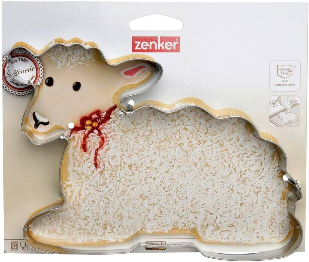 Formă de biscuiți Zenker 7720, oțel 18/10, argintiu