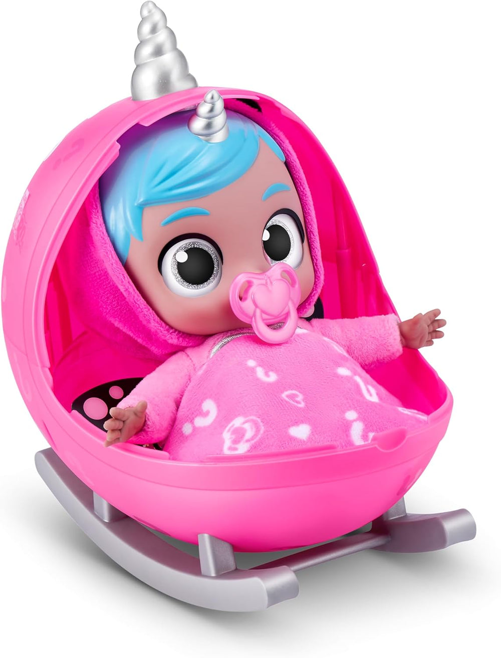 Păpuși magice Babycorns Seria 1 Mică (Skylar) de ZURU, Surpriză, Despachetare, Fetiță, Păpușă