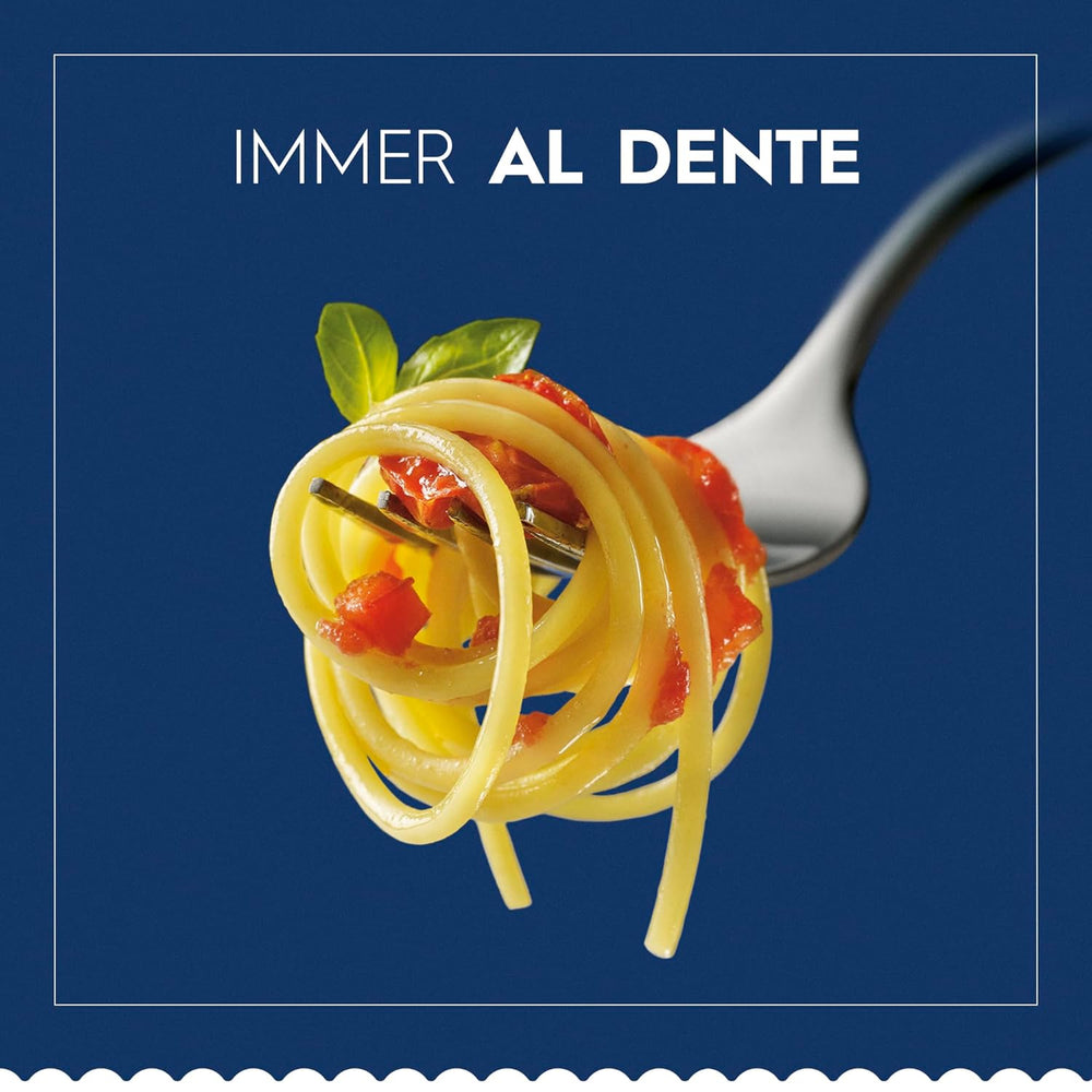 Barilla Pasta Klassische Spaghetti n.5 aus hochwertigen Hartweizen immer al dente, (1 x 500 g), geschmacklos