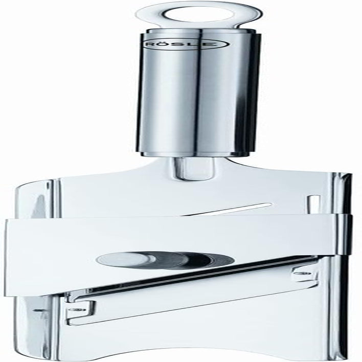 RÖSLE Gourmet-Hobel Hochwertiger Hobel für Trüffel, feine Pilze, Parmesan, Radieschen, dünne Scheiben, Edelstahl 18/10 Schäler RÖSLE Gourmet-Hobel