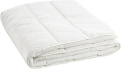 Prestige Italian Bedding Mikrofaser-Sommerdecke, Weiß, Doppelbett, 100 % Bettdecken und Steppdecken Naty Shop Double