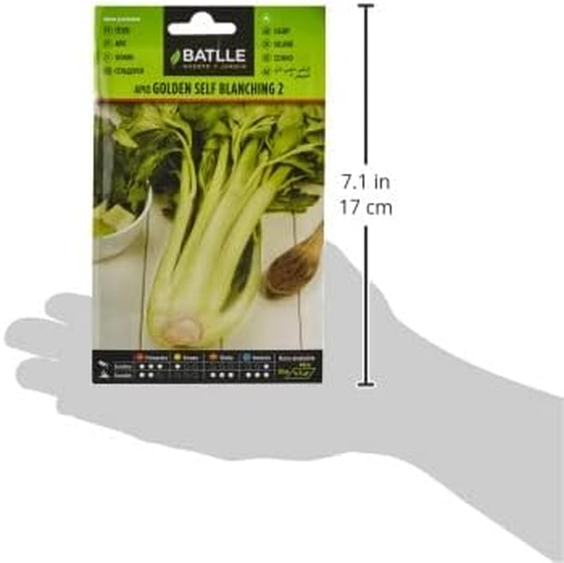 Batlle Gemüsesamen - Stangensellerie Golden Self Blanching 2 (10000 Samen)