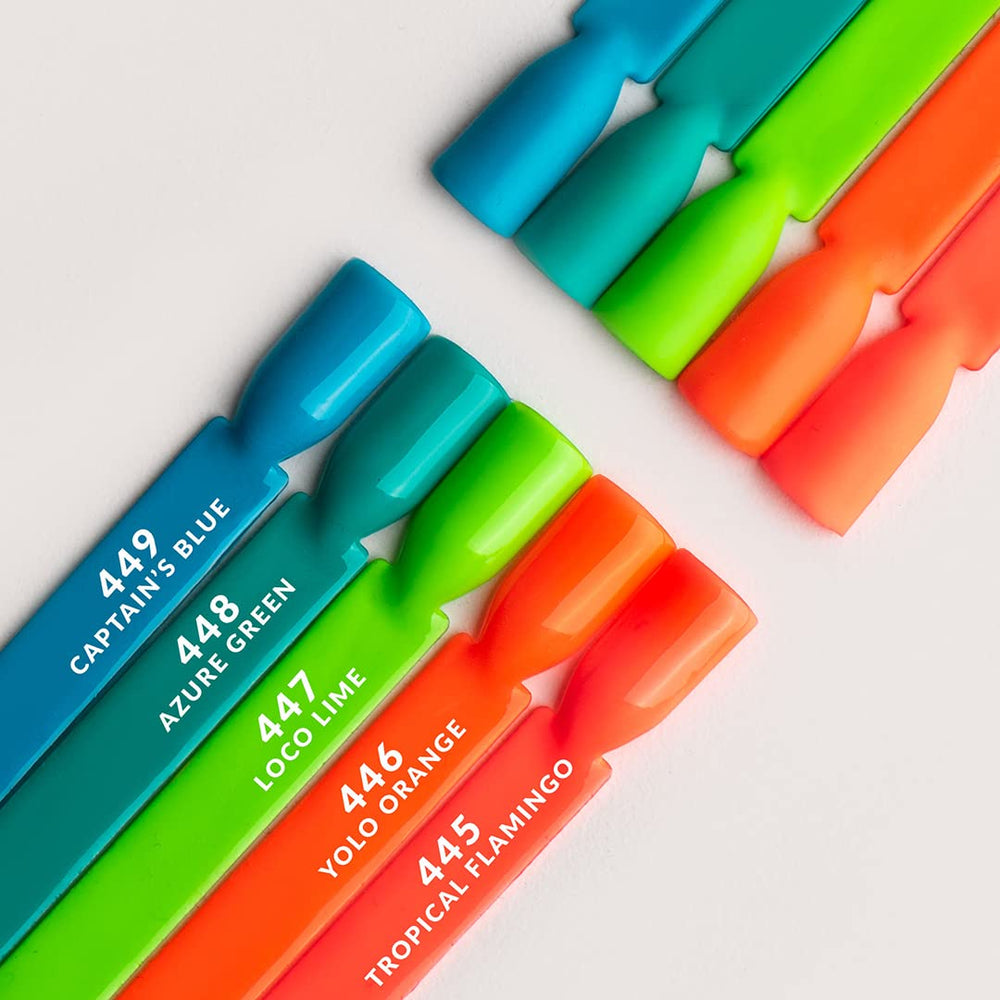 UV-Nagellack Semilac Hybrid 447 Loco Lime 7 ml Neonz-Kollektion