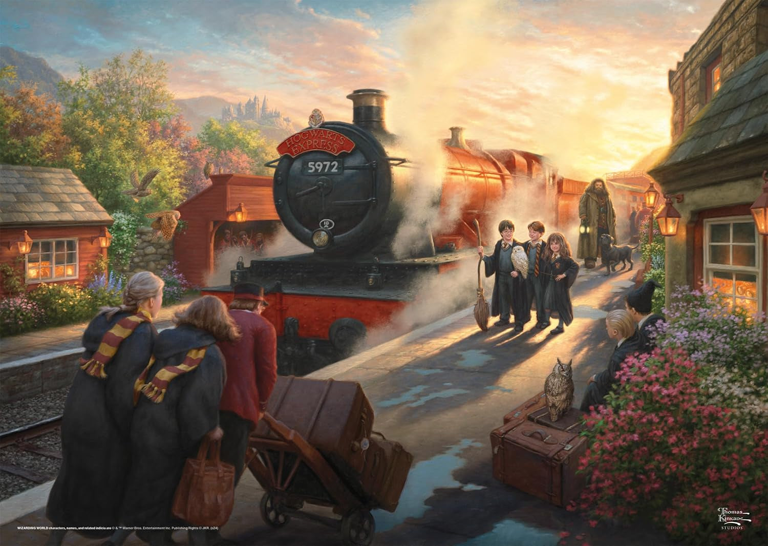 Lumea vrăjitorilor, Harry Potter Hogwarts Express Puzzle Naty Shop