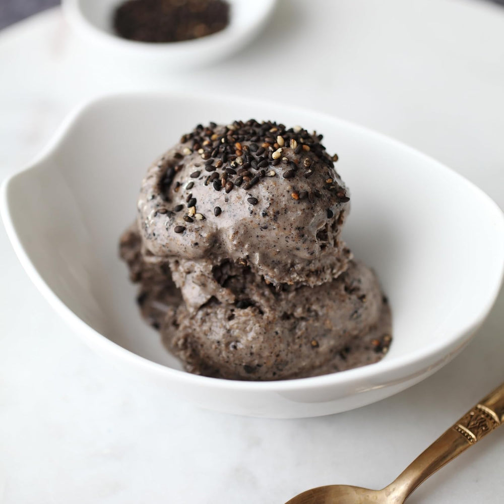 - Gerösteter schwarzer Sesam 150g | Ballaststoffreich | Proteinquellen vegan | Reiches Aroma | Antioxidans | Einfach streuen