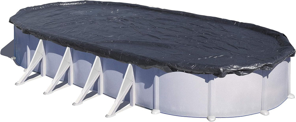 Gre CIPROV501 – Winterplane für ovale Pools 500 x 300 cm, schwarze Farbe