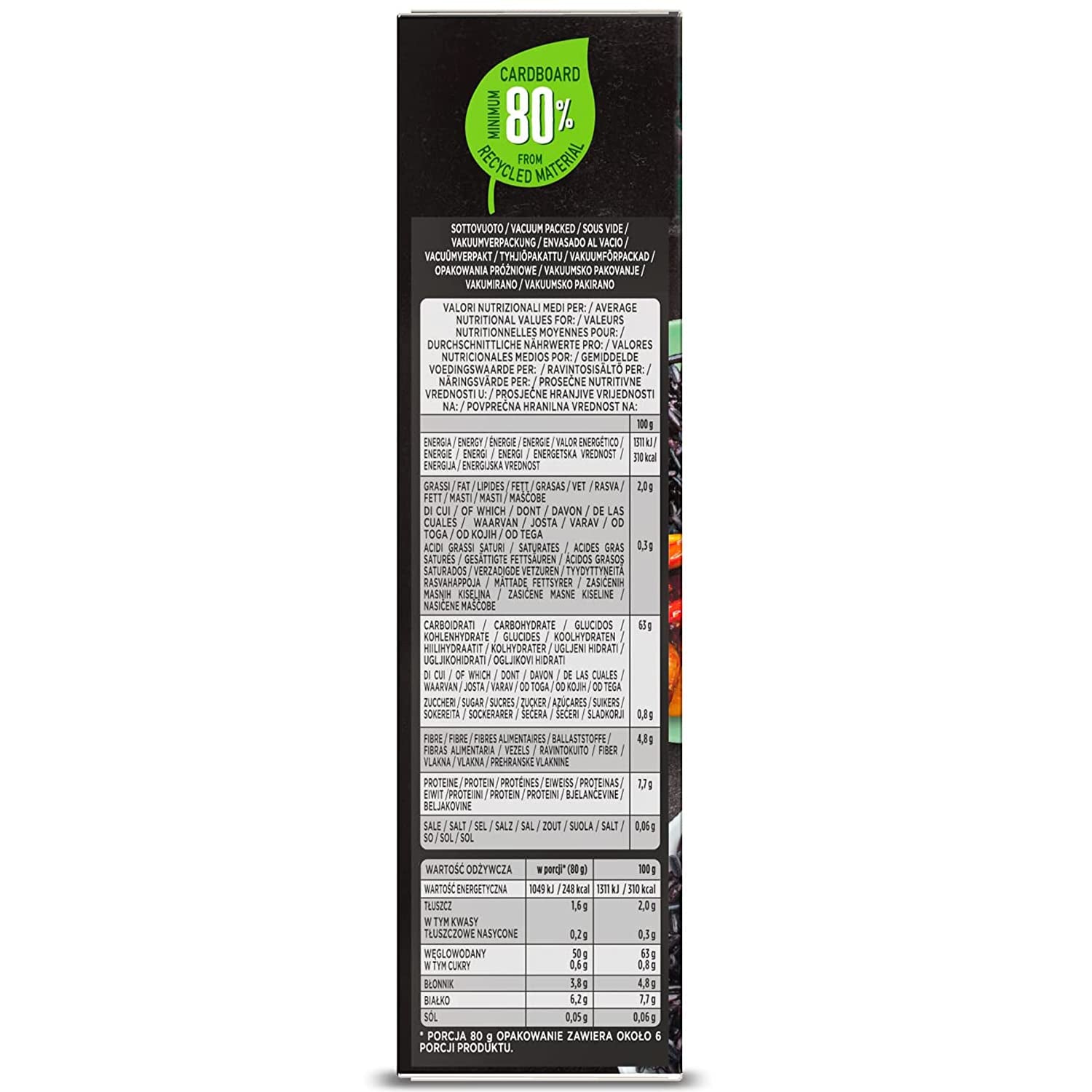 Scotti Black Vollkornreis Riso Nero Venere 500 g