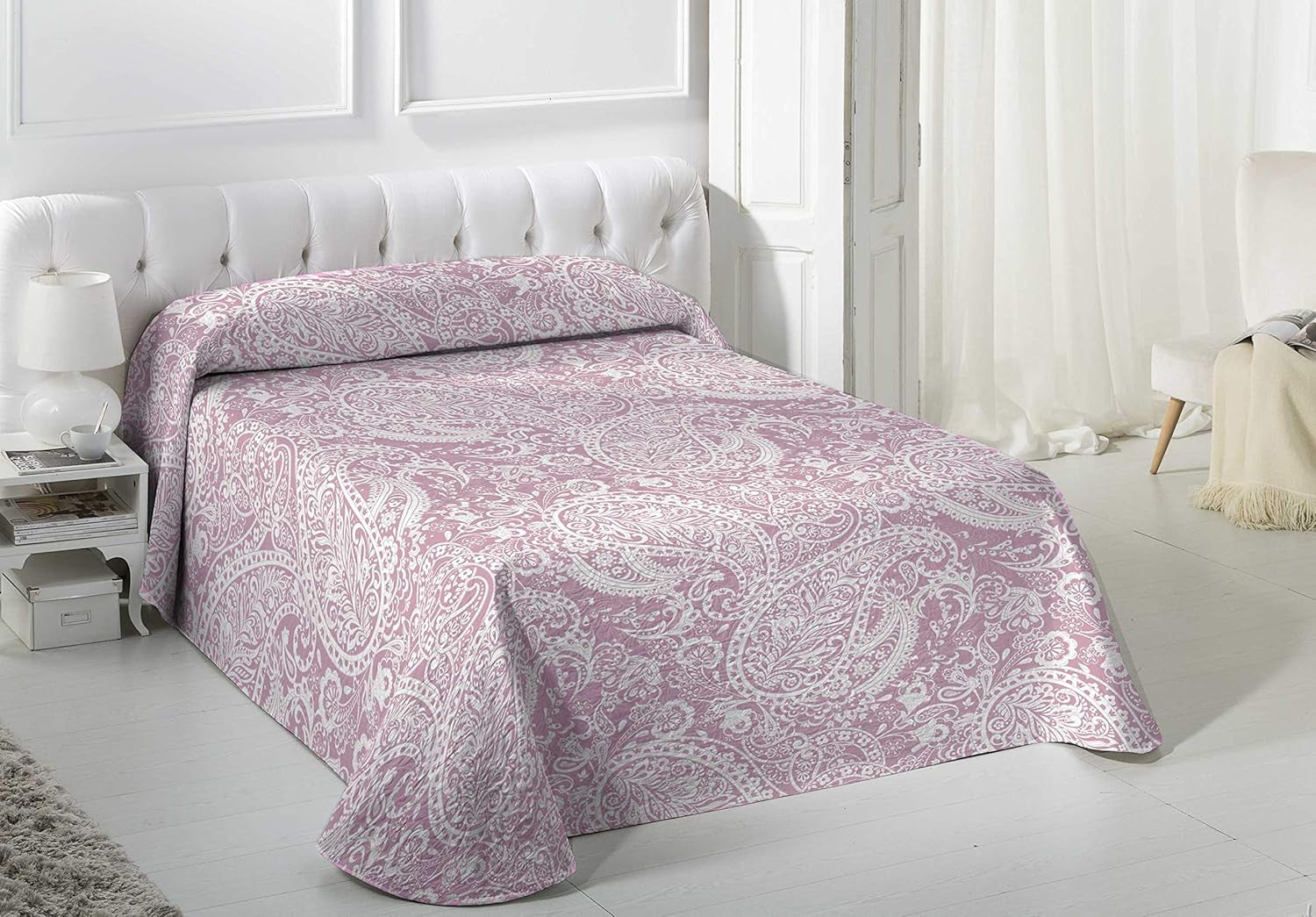 VIALMAN Leichte Decke Sofia 29, Baumwolle Polyester, Braun, Cama 135: 230 x 270 cm. Betten und Decken. Besuche den VIALMAN-Store. Rosa 180 x 190 cm