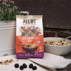 Allos Hof Müsli mit Beeren | Bio-Müsli | Müsli mit Beeren | Knuspriges Müsli | Müsli zum Frühstück | 6er Pack (6 x 300g), 1 Stück (6er Pack)
