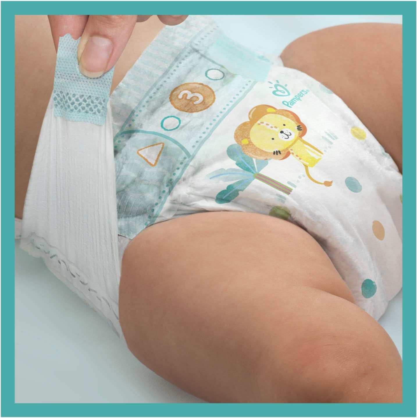 Pampers Windeln für Babys Größe 5 (11-16 kg), 24 Stück, bis zu 12 Stunden Auslaufschutz