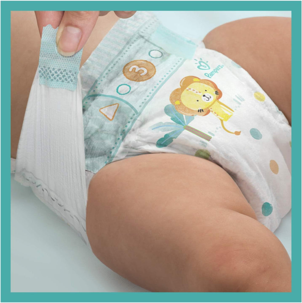 Pampers Windeln für Babys Größe 5 (11-16 kg), 24 Stück, bis zu 12 Stunden Auslaufschutz