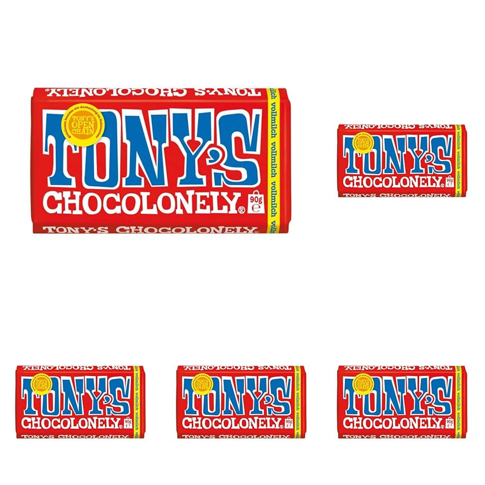 Tony's Chocolonely - Milchschokolade 90g (5er Pack)