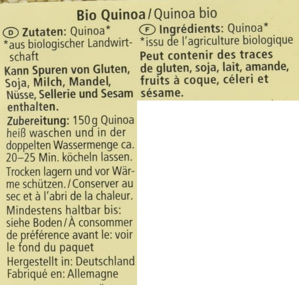 Bio-Quinoa, 500g