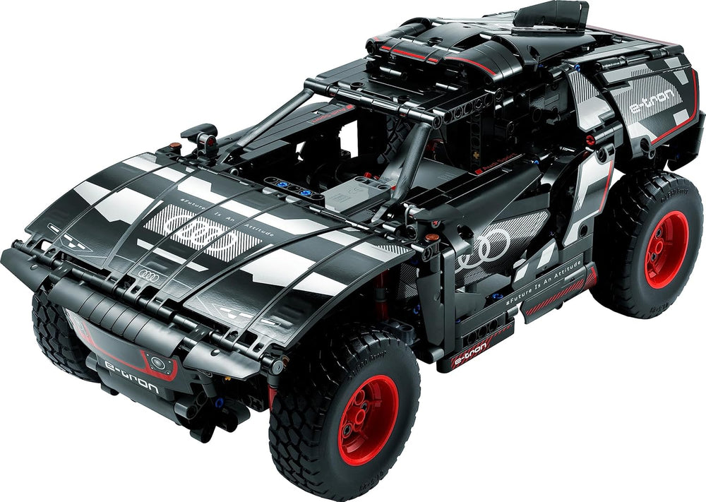 LEGO 42160 Technic Audi RS Q e-tron, ferngesteuertes Rallye-Auto-Spielzeug, Dakar-Rallye-Geländewagen, App-steuerter RC mit Control+, Geschenk für Jungen, Mädchen und Fans ab 10 Jahren zum Bauen
