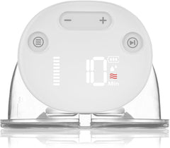 Einfache elektrische Muttermilchpumpe LIONELO Fidi Free 180 ml, tragbare Pumpe mit 2 Phasen, energiesparend 9 Stufen, 3 Größen von Silikontrichtern Timer Zubehör Essen und Stillen Bebe Naty Shop