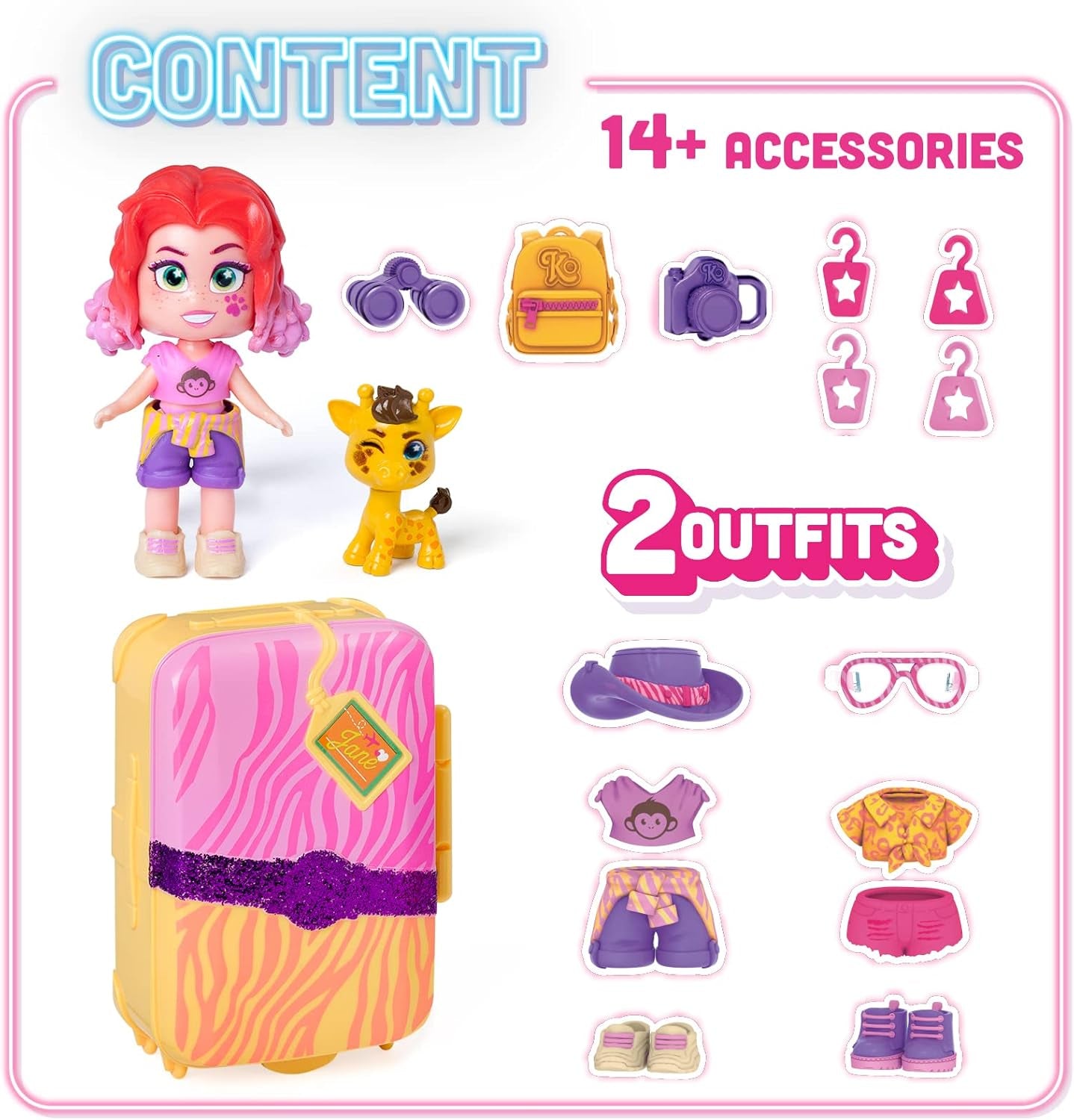 - Jane's Koffer, Mehrfarbig (Magic Box Toys PKLSP108IN50)