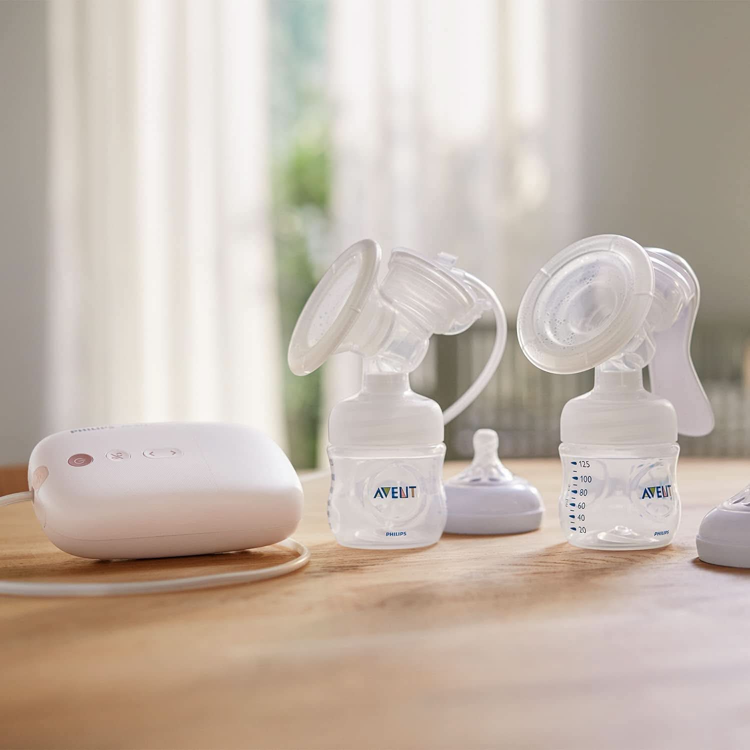 Individuelle elektronische Milchpumpe Philips Avent – mit Natural Motion-Technologie, komfortablem Silikonkissen. Zubehör Essen und Stillen Bebe Naty Shop