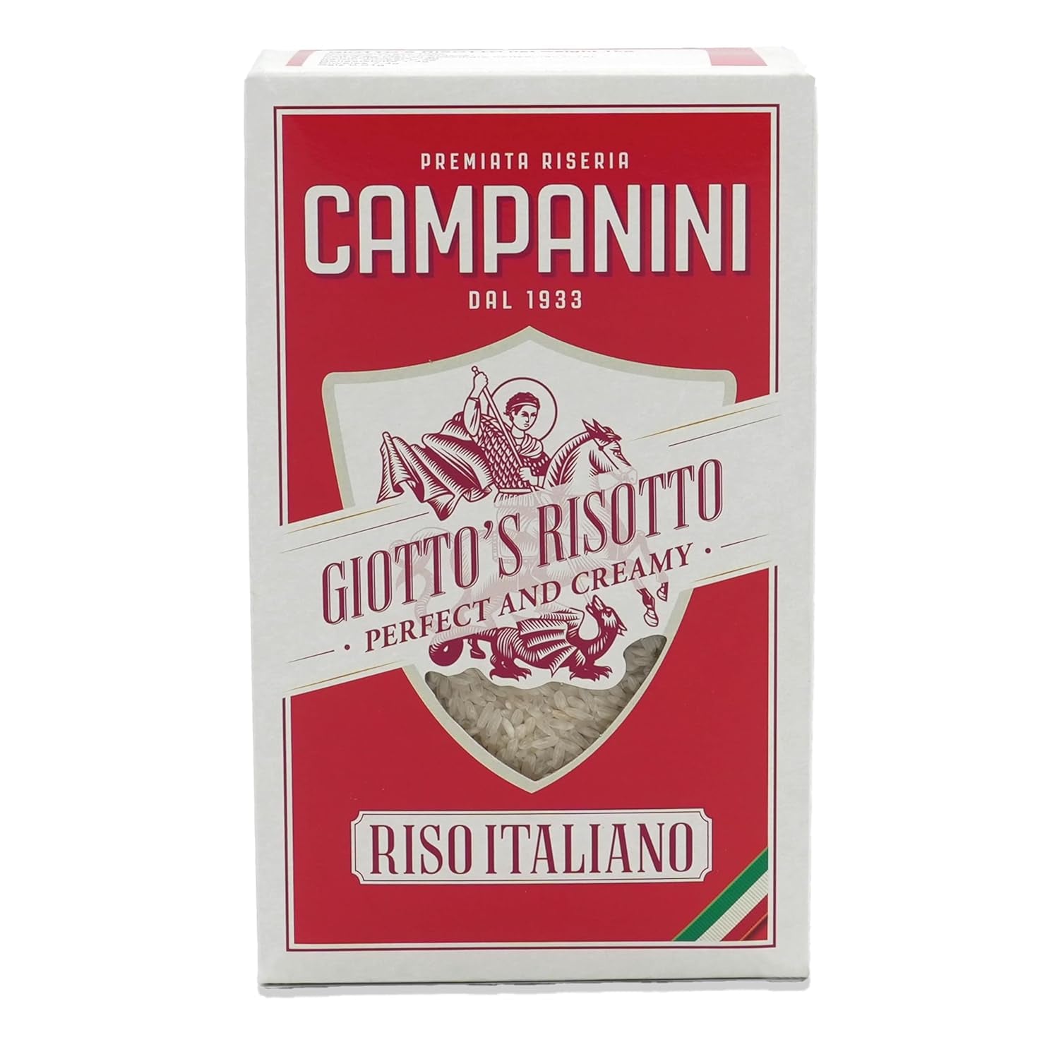 Originalreis für Risotto | Campanini-Reis für Risotto | 1000g | aus Italien | Risottos und Suppen