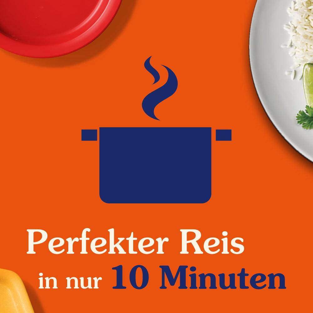 BEN'S ORIGINAL™ Langkornreis, im Beutel gekocht, 10 Minuten, 6 x 1 kg