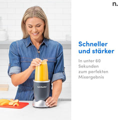 Nutribullet Original, Elektrischer Mixer, Zerkleinerer, Smoothiemixer, Smoothie Maker, 600 W Leistung, Einfach Und Schnell in Der Anwendung, Kompakt, Leicht Zu Reinigen, NB603DG Kitchen Naty Shop