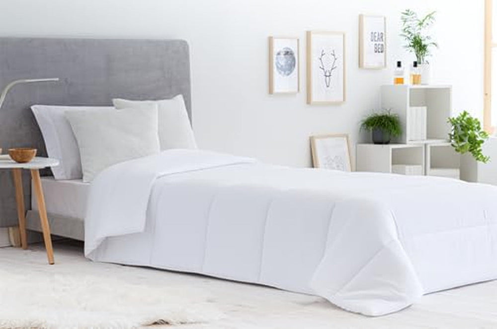 Plapumă Todocama, plapumă din fibră 3002, rezistentă la mușcături, toamnă-iarnă, 300 G/M², alb (toate dimensiunile disponibile) (paturi 135/140/150-220 X 220 Cm) Plapumi si pilote Naty Shop