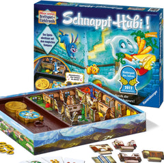Ravensburger Catch Hubi, ein Party- und Familienspiel für Kinder und Erwachsene, Spiel des Jahres für 2–4 Spieler, geeignet ab 5 Jahren – Geburtstagsgeschenke