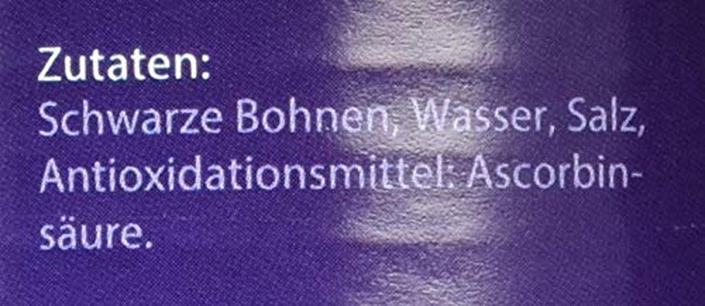 Schwarze Bohnen, 12er Packung (12 x 425 ml)