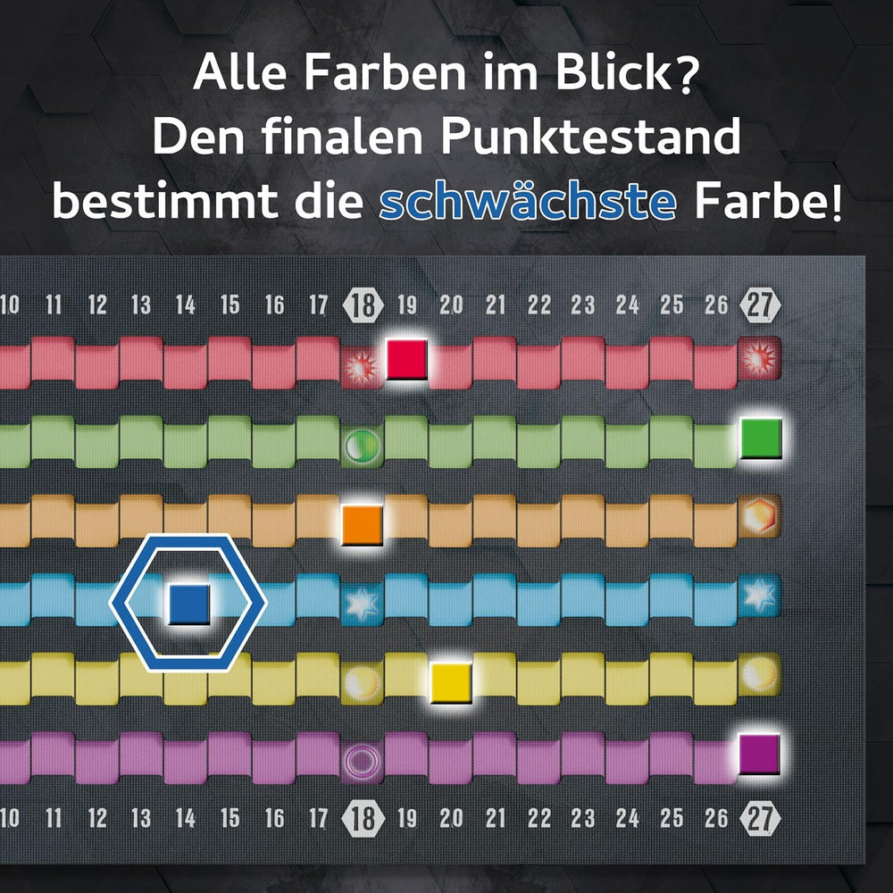 KOSMOS 684006 Einfach geniales 3D mit hochwertigen 3D-Steinen. Neue Möglichkeiten entdecken, Brettspiel für die ganze Familie ab 10 Jahren, Geschenk, Familienspiel für 1-4 Spieler, Partyspiel