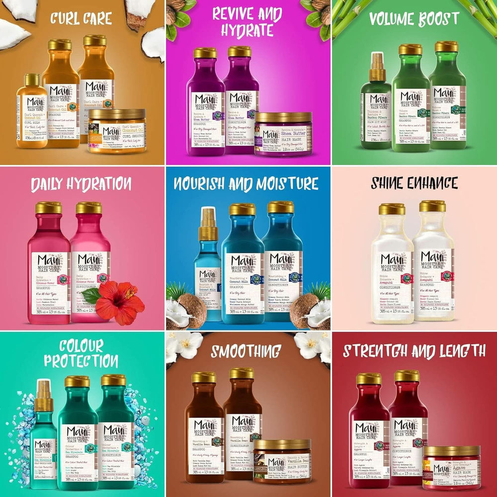Maui Moisture Revive & Hydrate + Sheabutter, Shampoo oder Spülung, 385 ml Dusche & Bad Naty Shop