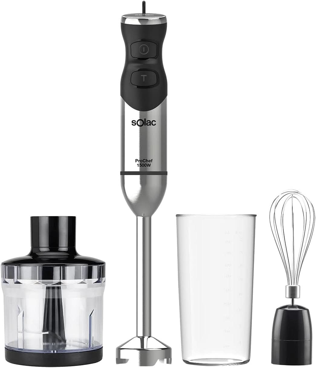 Pro Chef 1000 Standmixer, W, Edelstahl Kitchen Naty Shop 1500W | 3 Zubehör
