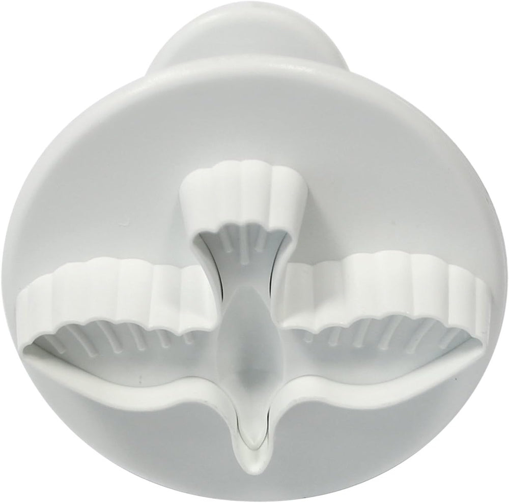 DV1010 Mașină de tăiat embossare cu motiv de porumbel, format mic, mediu și mare, plastic, alb, 9 x 2 x 9 cm, 1 unitate