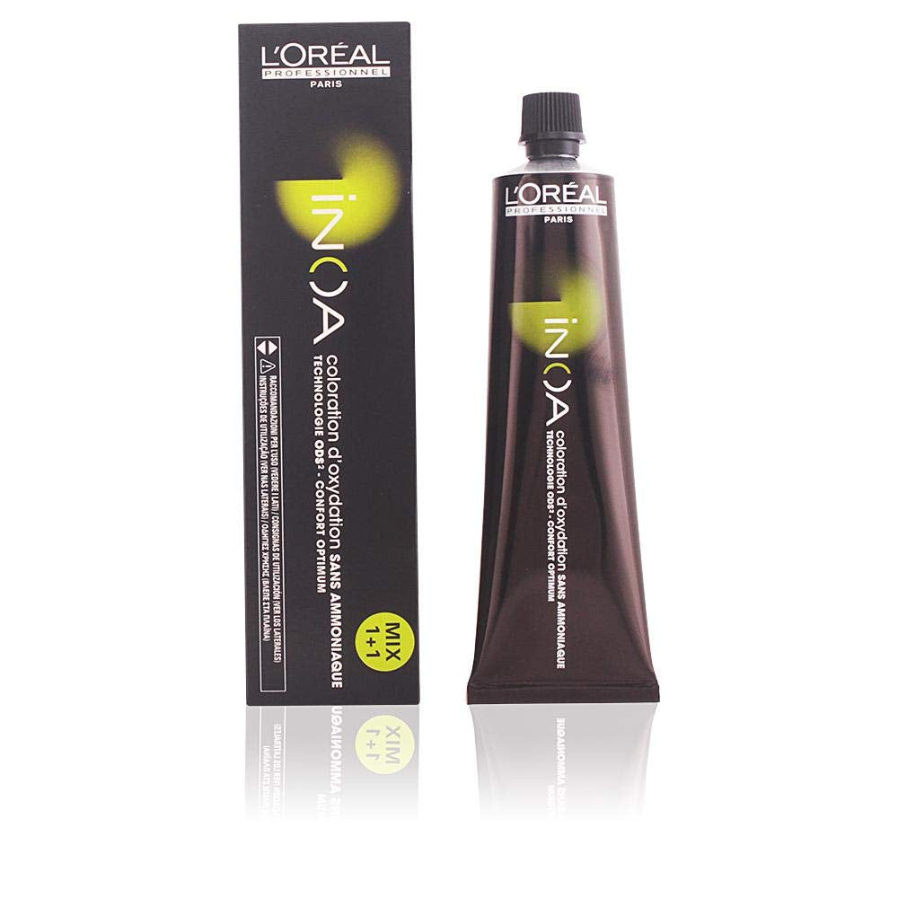 L'Oréal Professionnel INOA Colorație oxidativă fără amoniac 4 maro mediu, 1 pachet, (1x 60 ml)